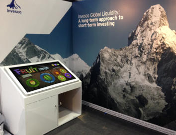 multitouch table exhibition hire