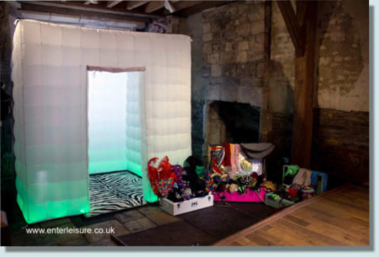 large photo booth hire