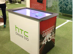 multitouch screen hire